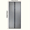 Magnetic Screen Door - Self-Sealing, Heavy-Duty, Hands-Free Mesh Partition Keeps Bugs Out - Pet And Kid Friendly